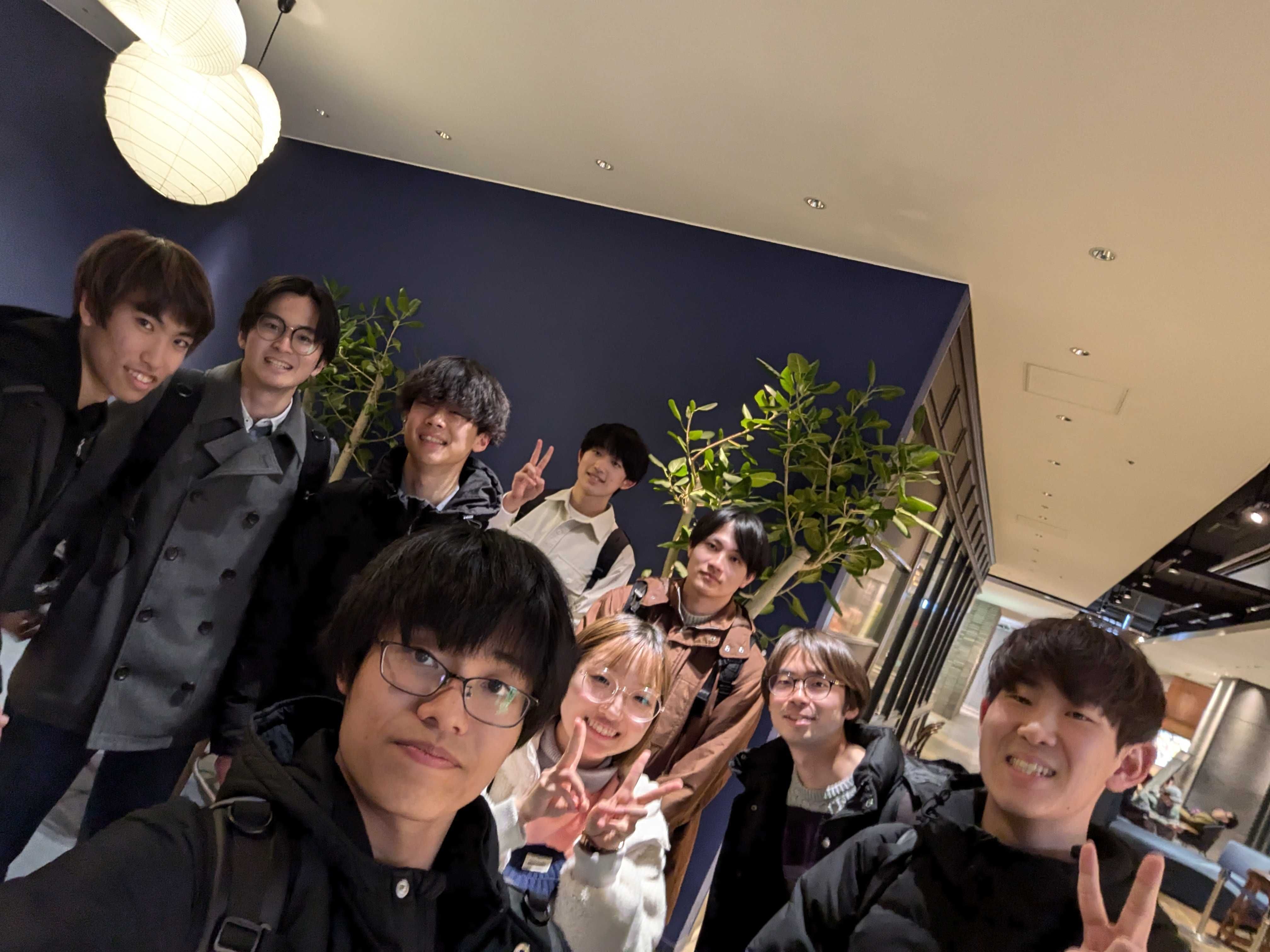 アフターの後に撮った集合写真