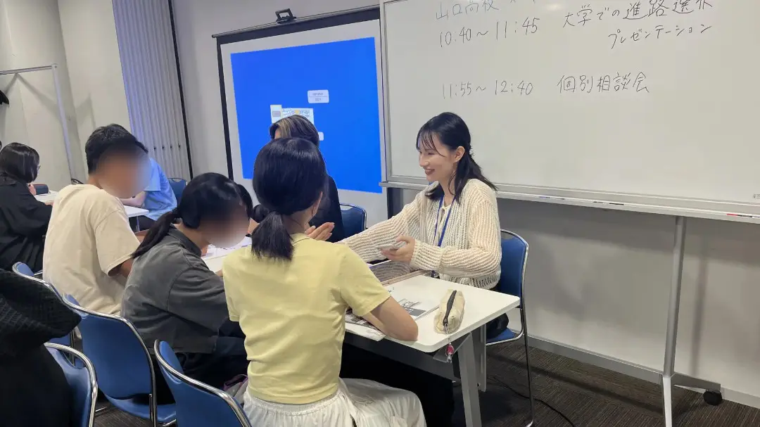 個別相談会の様子
