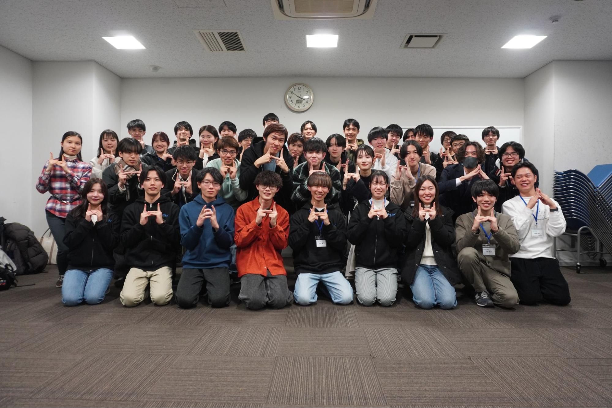 企画に参加したメンバーの集合写真